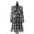 Šaty elegantní dlouhý rukáv dámské (38/40 ONE SIZE) ITALSKÁ MÓDA IMPES2419332-5 čierna 