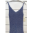 Tielko pletené letné na ramienka dámske (S/M ONE SIZE) TALIANSKA MÓDA IMPSH2411190