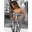 Šaty letné na ramienka dámske (S/M/L ONE SIZE) TALIANSKA MÓDA IMM24M32852