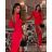Šaty dlouhý rukáv dámské (S/M ONE SIZE) ITALSKÁ MÓDA IMPGM2311311