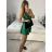 Overal krátký na ramínka dámské (S/M ONE SIZE) ITALSKÁ MÓDA IMPLP2491870055/DU S/M béžová
