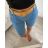 Kraťasy šortky s páskem dámské (S/M/L ONE SIZE) ITALSKÁ MÓDA IMC24157  S / M