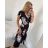 Šaty letní icecool krátký rukáv dámské (M/L ONE SIZE) ITALSKÁ MÓDA IMM24M5471F