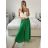 Kalhoty letní háremky dlouhé dámské (S/M/L ONE SIZE) ITALSKÁ MÓDA IMD24199/DUR azurová S/M