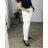 Kalhoty dlouhé dámské nadrozměr (3XL/4XL ONE SIZE) ITALSKÁ MÓDA IMWQ24148/DR