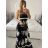 Šaty carmen dlhé letné žabičkové dámske (S/M ONE SIZE) TALIANSKA MÓDA IMM24M57279