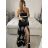 Šaty carmen dlhé letné žabičkové dámske (S/M ONE SIZE) TALIANSKA MÓDA IMM24M57279