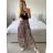 Nohavice harémky letné dlhé dámske (S/M ONE SIZE) TALIANSKA MÓDA IMM239535UNVZ
