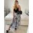 Nohavice harémky letné dlhé dámske (S/M ONE SIZE) TALIANSKA MÓDA IMM239535UNVZ