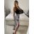Nohavice harémky letné dlhé dámske (S/M ONE SIZE) TALIANSKA MÓDA IMM239535UNVZ