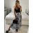 Nohavice harémky letné dlhé dámske (S/M ONE SIZE) TALIANSKA MÓDA IMM239535UNVZ