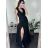 Šaty na ramínka elegantní dámské (S/M ONE SIZE) ITALSKÁ MÓDA IMWAA24002/DUR -   červená -   S/M
