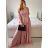 Šaty dlouhé elegantní společenské bez rukávu dámské (S/M ONE SIZE) ITALSKÁ MÓDA IMPBB2480872bl