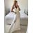 Šaty na ramínka elegantní dámské (S/M ONE SIZE) ITALSKÁ MÓDA IMWAA24002/DUR -   červená -   S/M