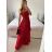 Šaty dlhé elegantné na ramínka dámske (S/M ONE SIZE) TALIANSKA MÓDA IM423ISABEL/DU
