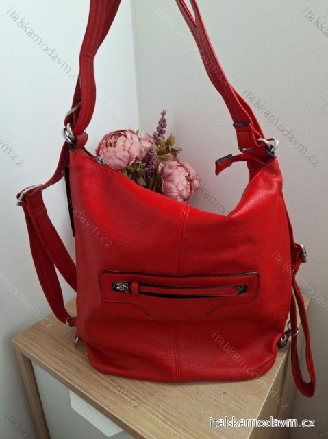 Kabelka dámska (ONE SIZE) TESSRA TES24D5726/DU ONE SIZE červená