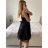 Šaty elegantné spoločenské na ramienka dámske (S/M ONE SIZE) TALIANSKA MÓDA IMPSH23C666/DU S/M staroružová