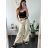 Kalhoty dlouhé dámské (S/M ONE SIZE) ITALSKÁ MÓDA IMM24M4312