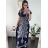 Šaty dlouhé letní icecool bez rukávu dámské (M/L-XL/2XL) AINUOSI ITALSKÁ MODA IMB23H01/DUR XL/2XL Černá
