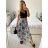 Nohavice harémky letné dlhé dámske (S/M ONE SIZE) TALIANSKA MÓDA IMM239535UNVZ