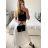 Sukně satén dlouhá dámská (S/M ONE SIZE) ITALSKá MODA IM323017/DU S/M béžová smetanová