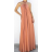 Šaty dlouhé letní bez rukávu dámské (XS/S/M ONE SIZE) ITALSKÁ MÓDA IMPBB24C27352 fialová S / M