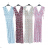 Šaty dlhé elegantné icecool bez rukávov dámske (M/L, XL/XXL) AINUOSI TALIANSKA MODA IMB24F821/DUR -   zelená -   XL/2XL