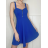 Šaty elegantné na ramienka dámske (S/M ONE SIZE) TALIANSKA MÓDA IMPBB243152s