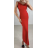 Šaty dlhé letné elegantné na ramienka dámske (S/M/L ONE SIZE) TALIANSKA MÓDA IMPBB24H6536