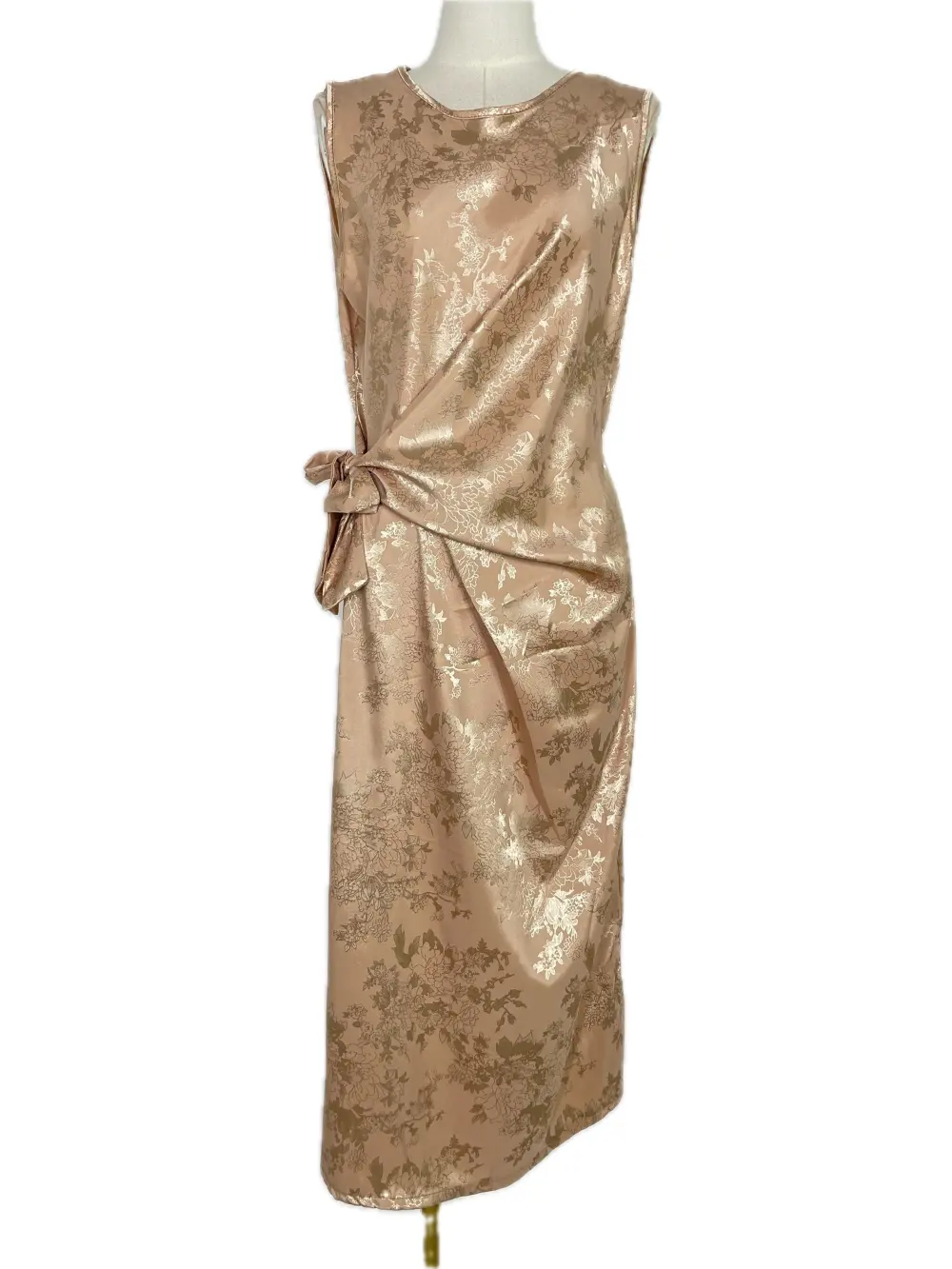 Šaty dlhé elegantné bez rukávov dámske (S/M ONE SIZE) TALIANSKA MÓDA IMPBB24D246652h