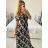 Šaty carmen žabičkované letní krátký rukáv dámské (M/L, XL/2XL ONE SIZE)  IMB24B230/DUR -   červená -   M/L