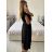 Šaty letné krátky rukáv dámske (S/M ONE SIZE) TALIANSKA MóDA IMM24M9228/DU -   zelená
 -   S / M
