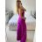 Overal dlhý elegantný na ramienka dámsky (S/M ONE SIZE) TALIANSKA MÓDA IMWKK23919/DUR starorůžová