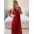 Šaty letné šifónové krátky rukáv dámske (S/M/L ONE SIZE) TALIANSKA MóDA IM424462/DU S / M žlutá