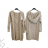 Cardigan pletený dlouhý rukáv dámský (S/M ONE SIZE) ITALSKÁ MÓDA IMPLI223091