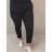 Kalhoty letní dlouhé strečové dámské (S/M ONE SIZE) ITALSKÁ MÓDA IMPLI238115/DUR -   zelená khaki -   S/M