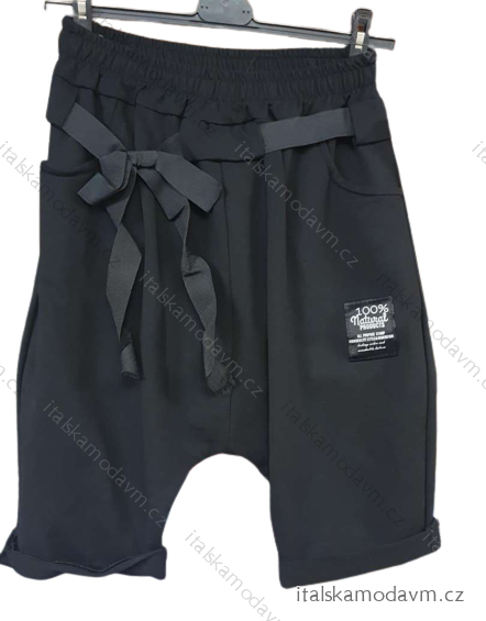 Kraťasy tepláky krátké dámské (S/M/L ONE SIZE) ITALSKÁ MODA IM4211024/DUR