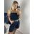 Kraťasy s páskem dámské (S/M ONE SIZE) ITALSKÁ MÓDA IMPSH242408/DU S/M bílá