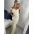 Šaty elegantní společenské carmen dlouhé dámské (XS/S/M/L ONE SIZE) ITALSKÁ MÓDA IM322063