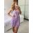 Šaty letné na ramínka dámske (S/M ONE SIZE) TALIANSKA MÓDA IMPGM247159