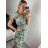 Šaty letné icecool bez rukávov dámske (M/L, XL/2XL) AINUOSI TALIANSKA MODA IMB239571/DR XL/2XL modrá