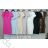 Šaty elegantný krátky rukáv dámske (S/M ONE SIZE) TALIANSKA MÓDA IMM24M25500/DU -   čierna
 -   S / M