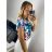 Tunika icecool  krátký rukáv dámská (S/M ONE SIZE) ITALSKÁ MÓDA IMM24M5528A
