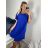 Šaty oversize letný krátky rukáv icecool dámske (S/M/L ONE SIZE) TALIANSKA MÓDA IMM24M6742D/DUR -   zelená -   M / L