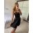 Šaty elegantné spoločenské na ramienka dámske Lolita (XS/S ONE SIZE) TALIANSKA MóDA IM322461