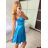 Šaty elegantné spoločenské na ramienka dámske Lolita (XS/S ONE SIZE) TALIANSKA MóDA IM322461
