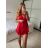 Overal krátky elegantné bez rukávov dámske (S/M ONE SIZE) TALIANSKA MÓDA IMPBB24A40395