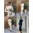 Šaty dlhé elegantný dlhý rukáv dámske (S/M ONE SIZE) TALIANSKA MÓDA IMM24M35081