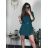 Tunika košeľová dlhý rukáv dámska (S/M/L ONE SIZE) TALIANSKA MÓDA IMM24M3297