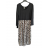 Šaty dlouhé elegantní dlouhý rukáv dámské (S/M/L ONE SIZE) IMM24M7007